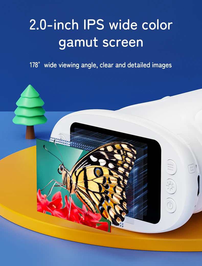 Portable Digital Handheld Microscope for Kids Science Exploration