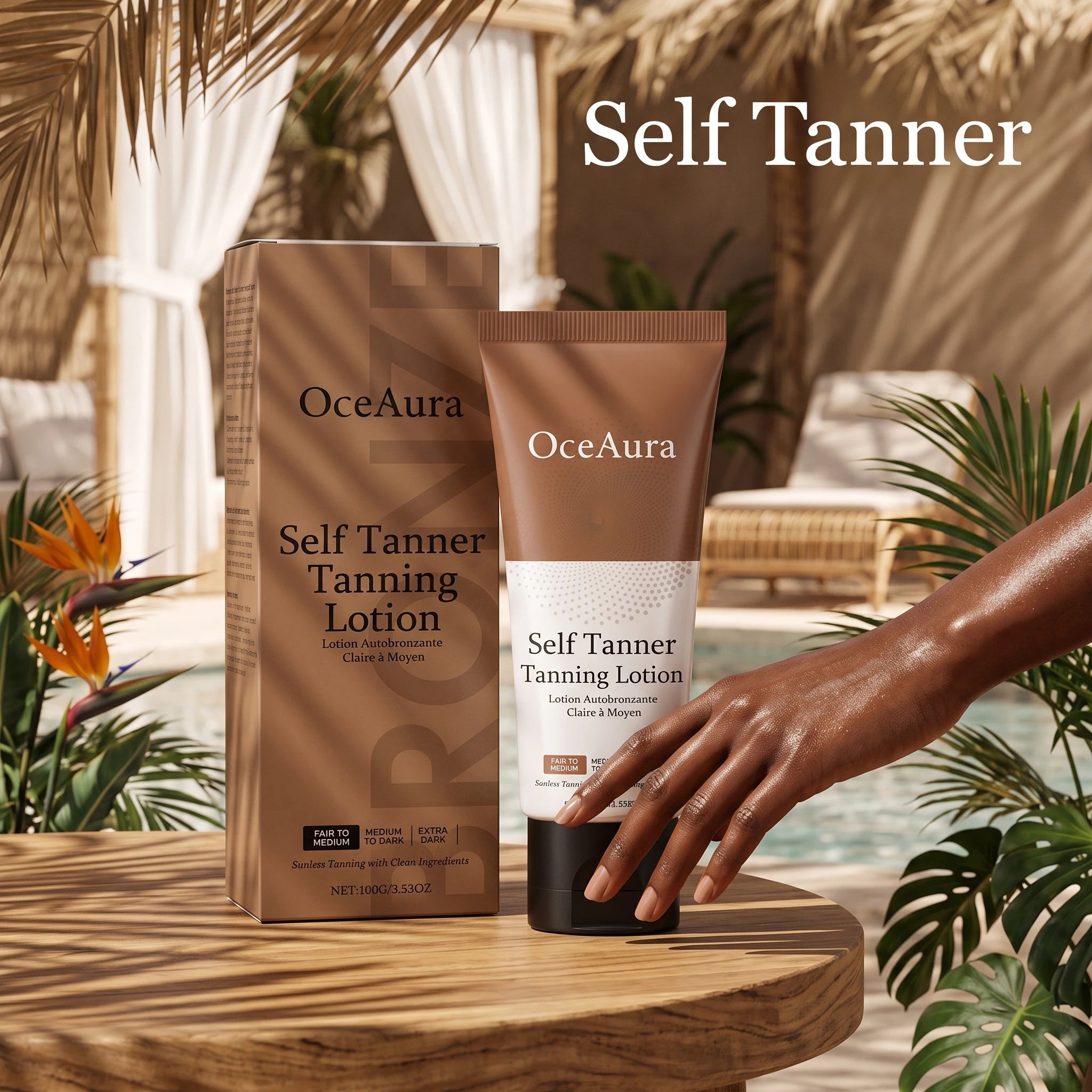 Gradual Sunless Tanning Lotion for a Natural Bronze Glow - 6