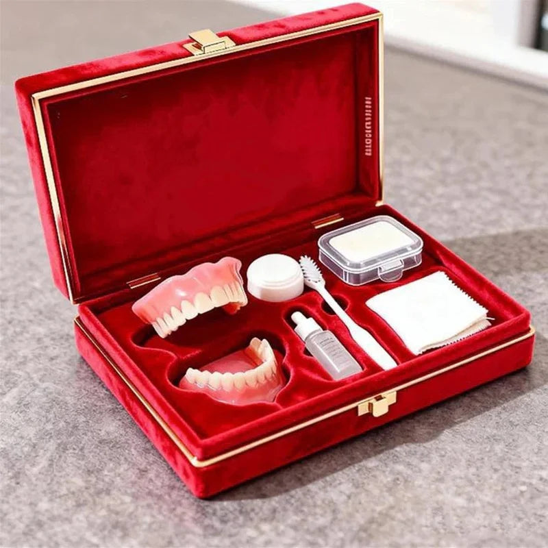 Realistic Cosmetic Denture Set for Instant Smile Restoration and Comfort - 12