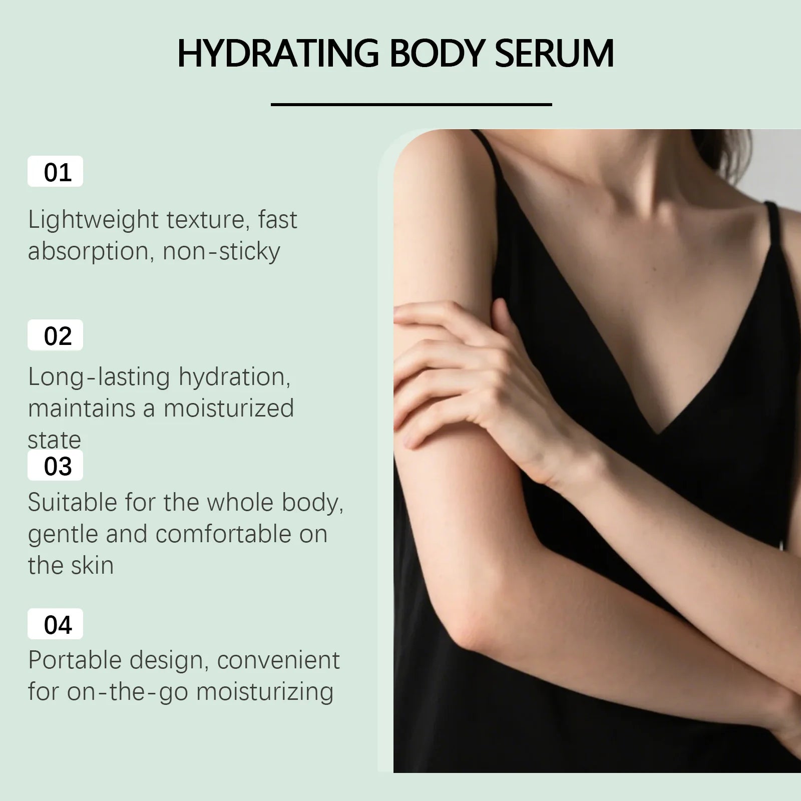 Hyaluronic Acid Body Serum for Deep Hydration and Smooth Skin - 5