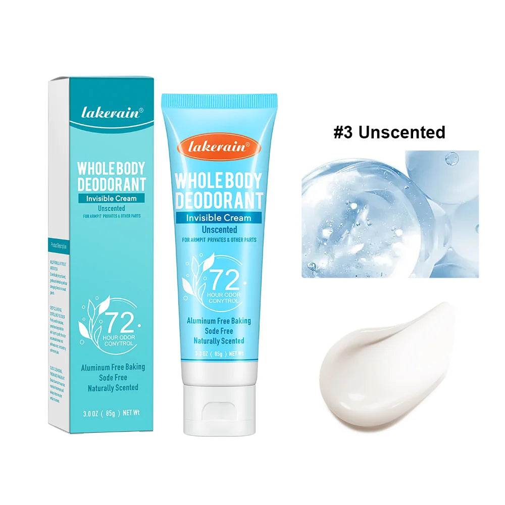 72-Hour Invisible Whole Body Deodorant Cream for All-Day Freshness - 21