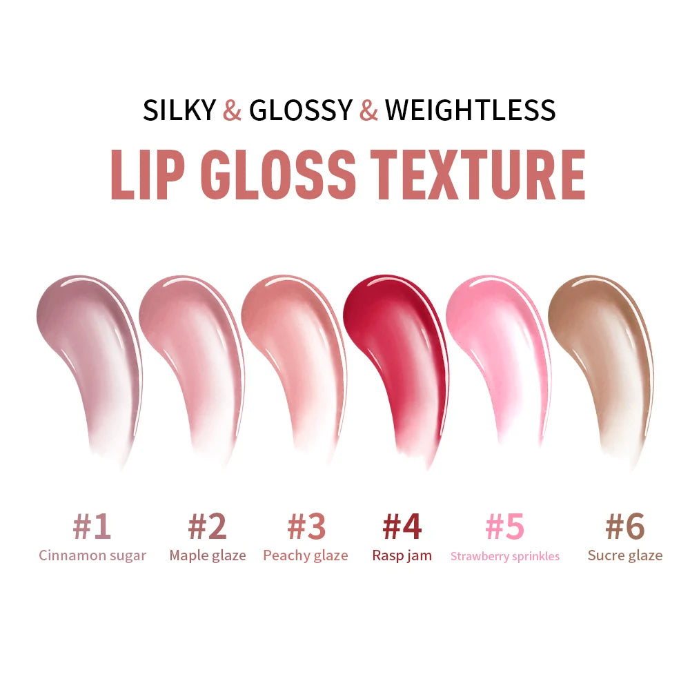 Hydrating Tinted Lip Serum for High-Shine Plump and Nourished Lips - 6