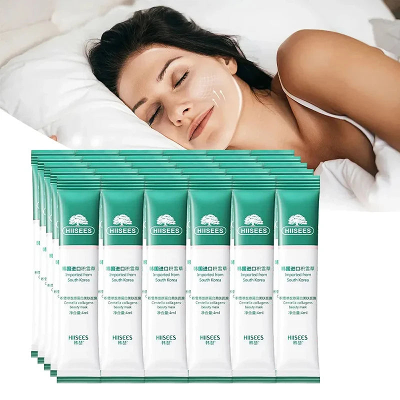 Collagen Sleeping Facial Mask for Anti-Aging and Skin Moisturizing - 1
