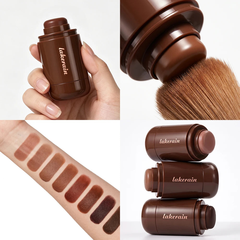 Cream Bronzer Stick for Natural Face Contouring and Sculpting - 18