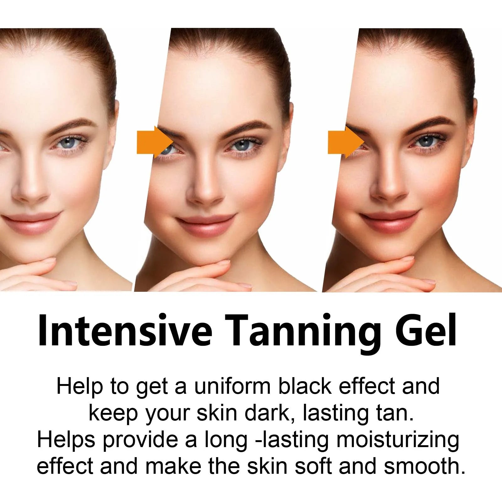 Intensive Tanning Gel for Natural Long Lasting Dark Skin Glow - 5
