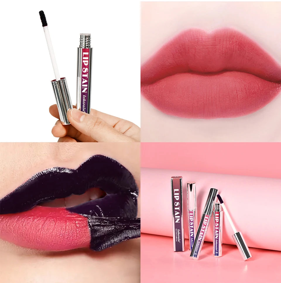Long-Lasting Waterproof Peel Off Lip Stain Set - 19