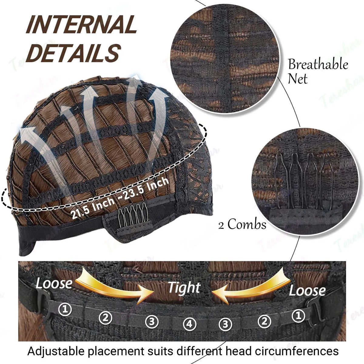 Short Straight Layered Men's Wig for Cosplay Party and Daily Wear