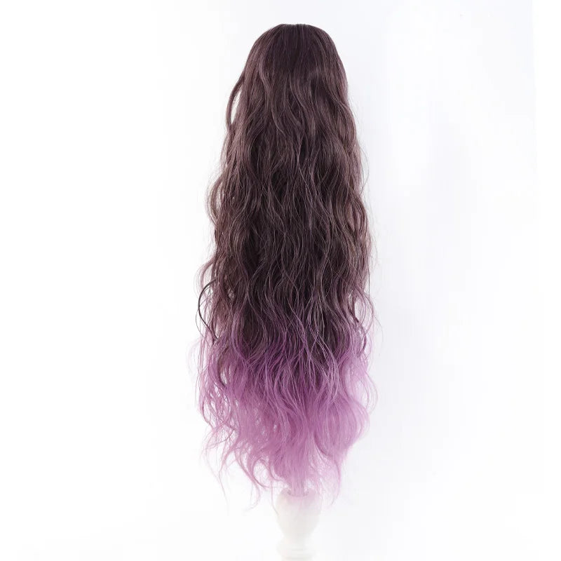 24 Inch Wavy Ponytail Hair Extension with Comb