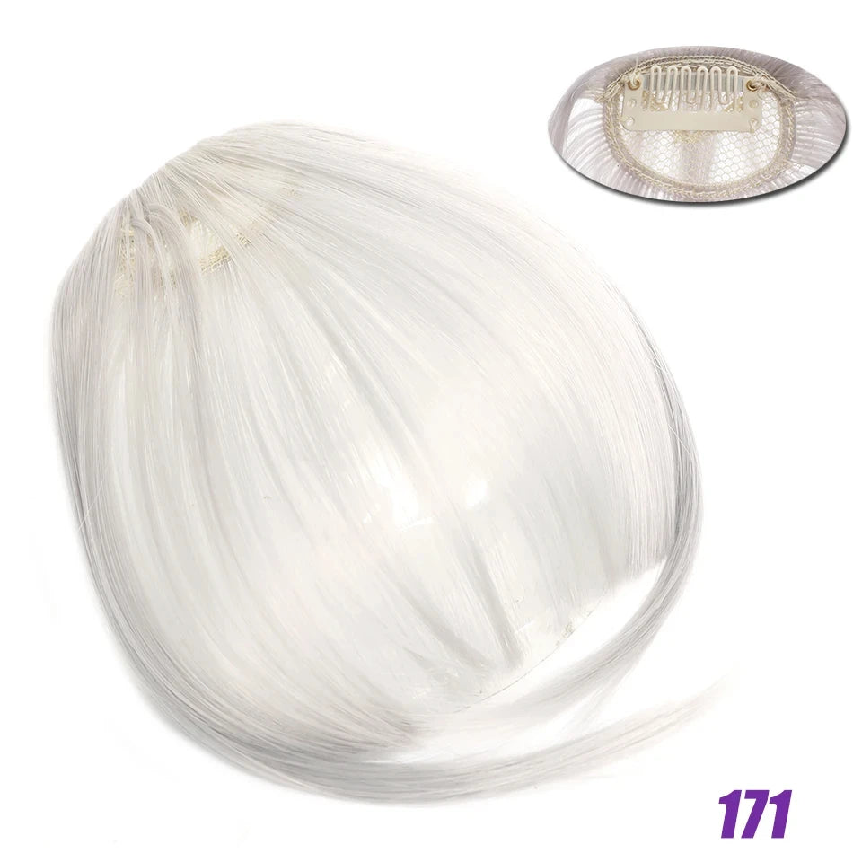 Clip In Air Bangs for Natural Hair Volumizing and Face Framing - 24