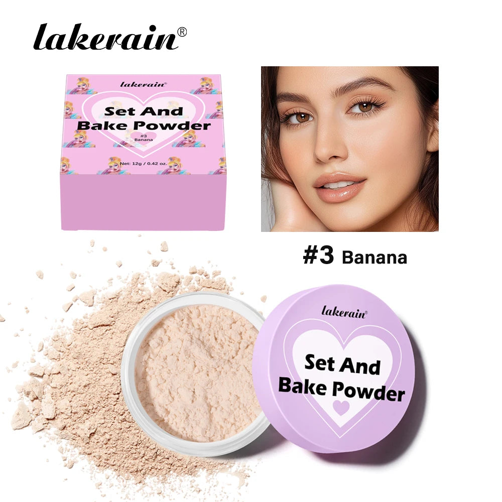 Oil-Absorbing Matte Setting Powder for Long-Lasting Flawless Makeup - 1
