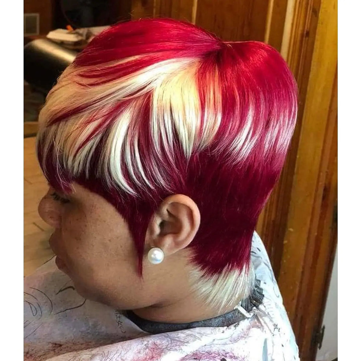 Short Wavy Pixie Cut Wig for Daily Wear