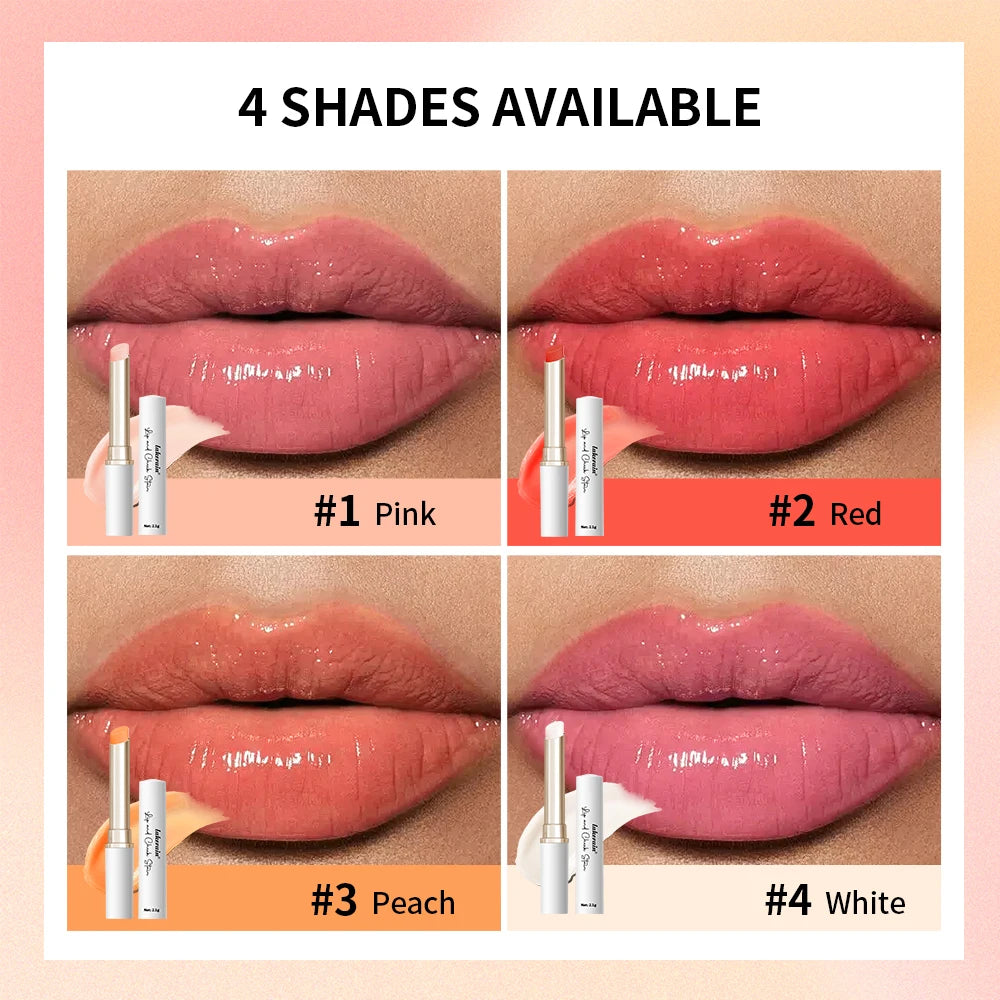pH-Activated Color-Changing Lip and Cheek Stain for Natural Glow - 5