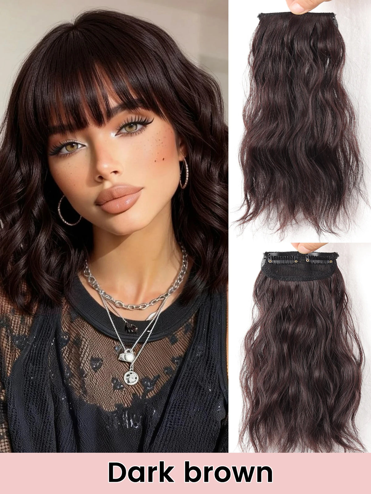Volumizing Clip-In Hair Extensions for Instant Fuller Hair