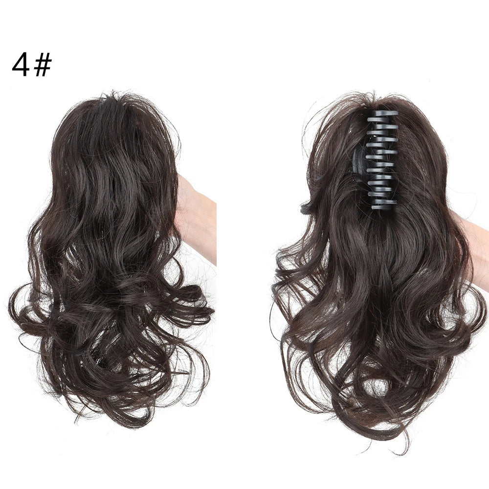 Curly Ponytail Claw Clip Hair Extension for Instant Voluminous Styles - 13