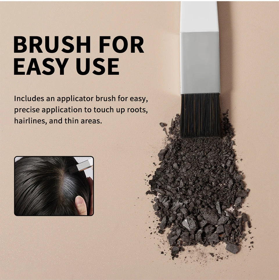 Waterproof Hairline Shadow and Root Cover Up Powder Palette - 15