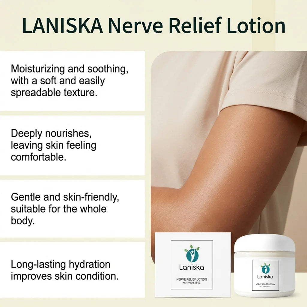 Soothing Nerve Relief Lotion for Tired Body Skin and Muscle Discomfort - 10