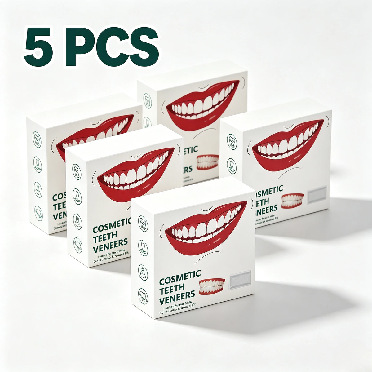 Custom Fit Temporary Denture Veneers for Instant Natural Smile Restoration