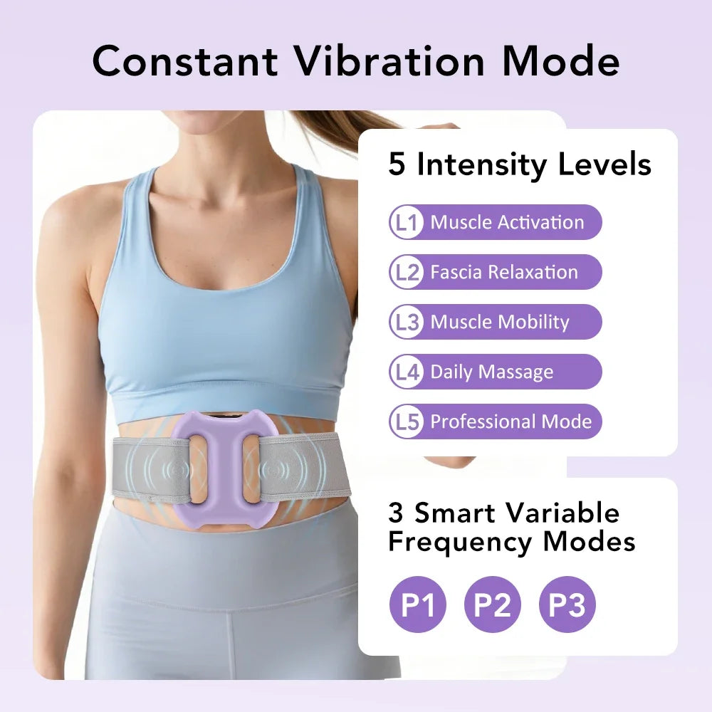 Electric Vibration Body Shaping Massager for Deep Tissue Muscle Recovery
