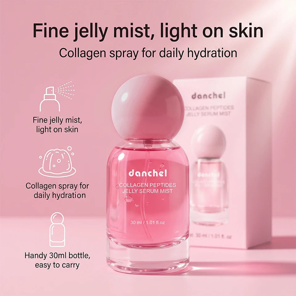 Collagen Peptide Jelly Serum Mist for Deep Facial Hydration and Glow - 10