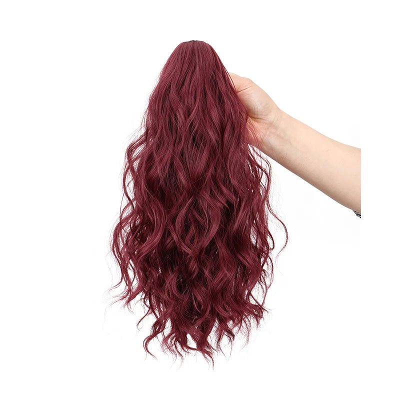 14-Inch Curly Claw Clip Ponytail Hair Extension