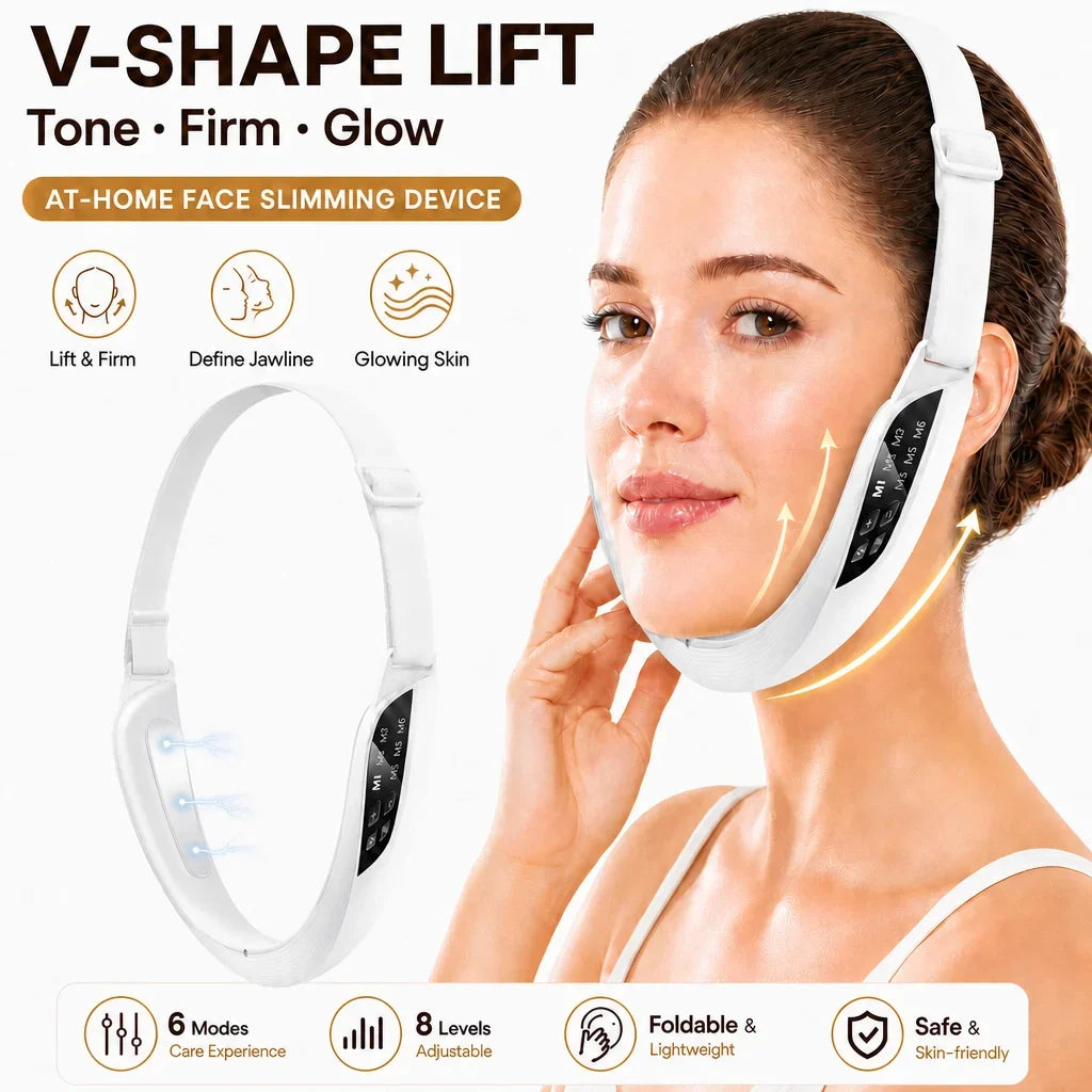 Electric V-Face Lifting Massager for Facial Firming and Skin Toning - 1