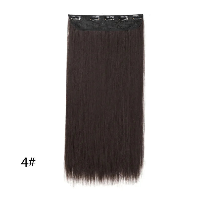 Seamless Straight Clip-In Hair Extensions for Instant Length - 27