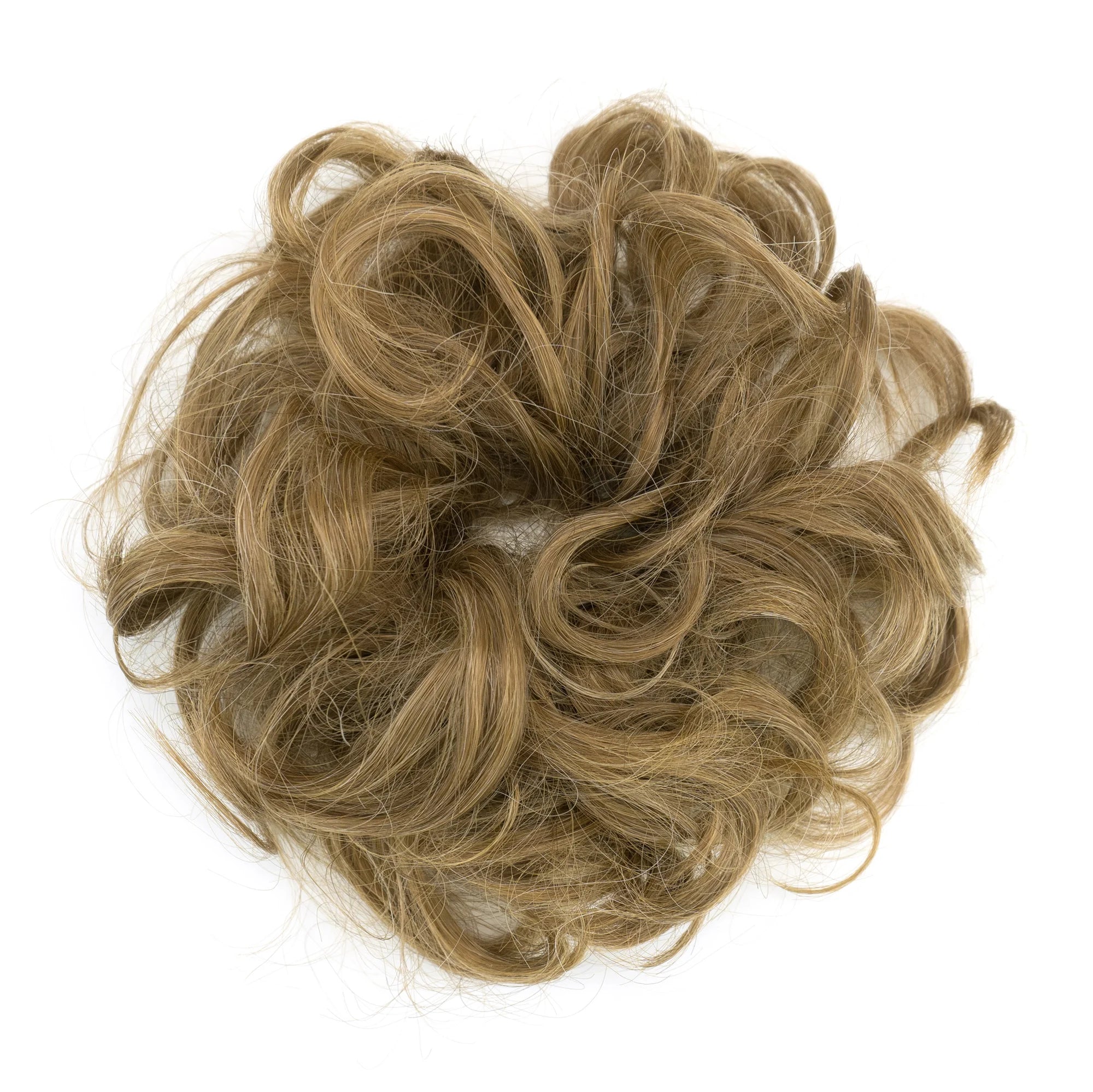 Messy Curly Hair Bun Scrunchie for Instant Volume and Elegant Updos - 18
