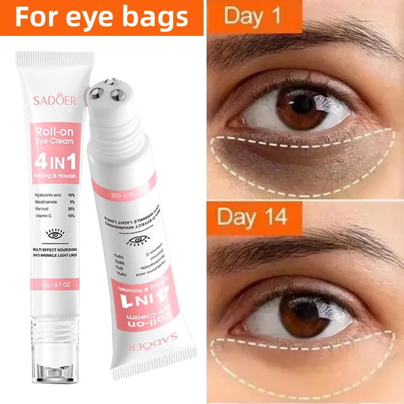 Anti-Wrinkle Retinol Eye Cream for Dark Circles and Puffiness - 1