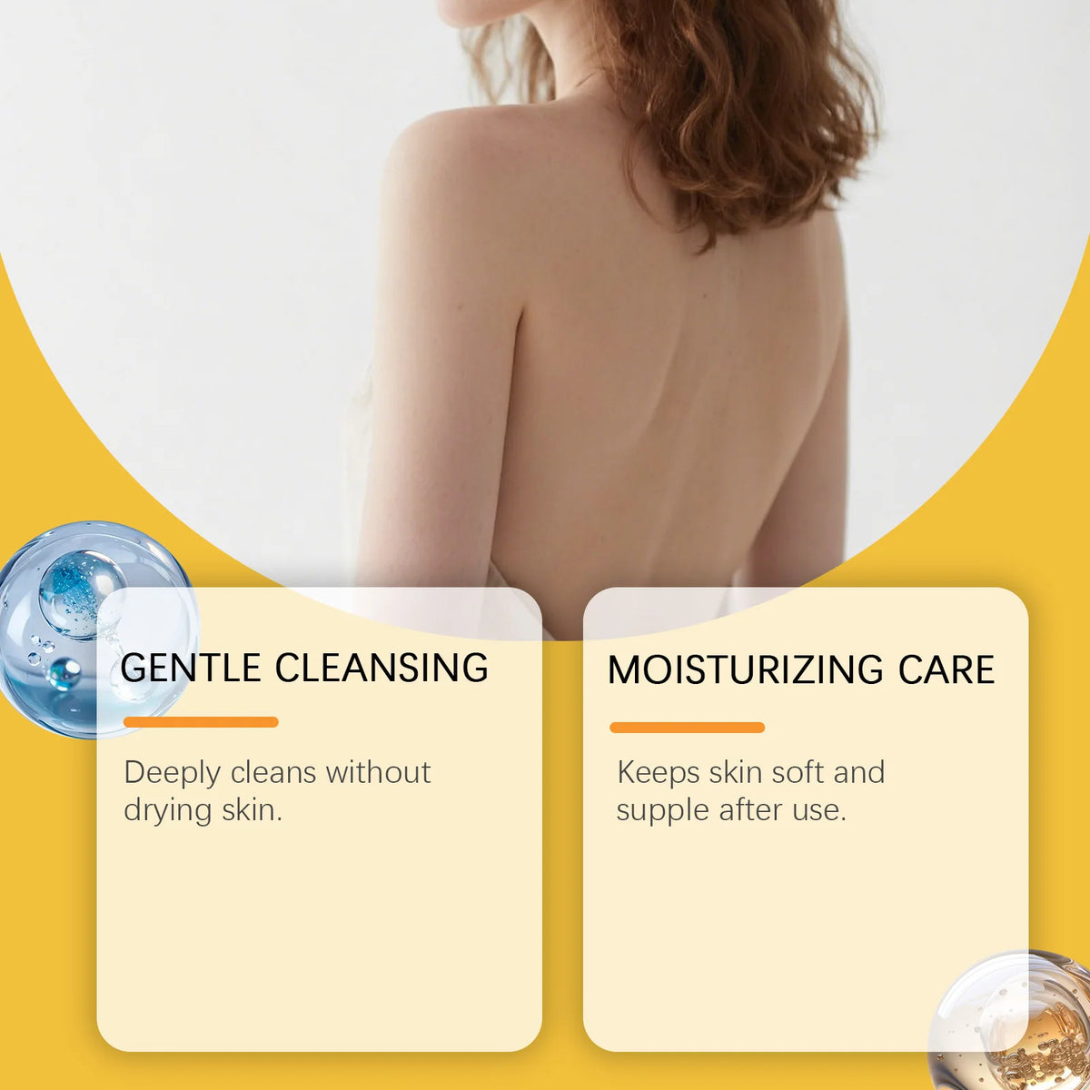 Anti-Mite and Acne Control Cleansing Body Wash for Oily Skin