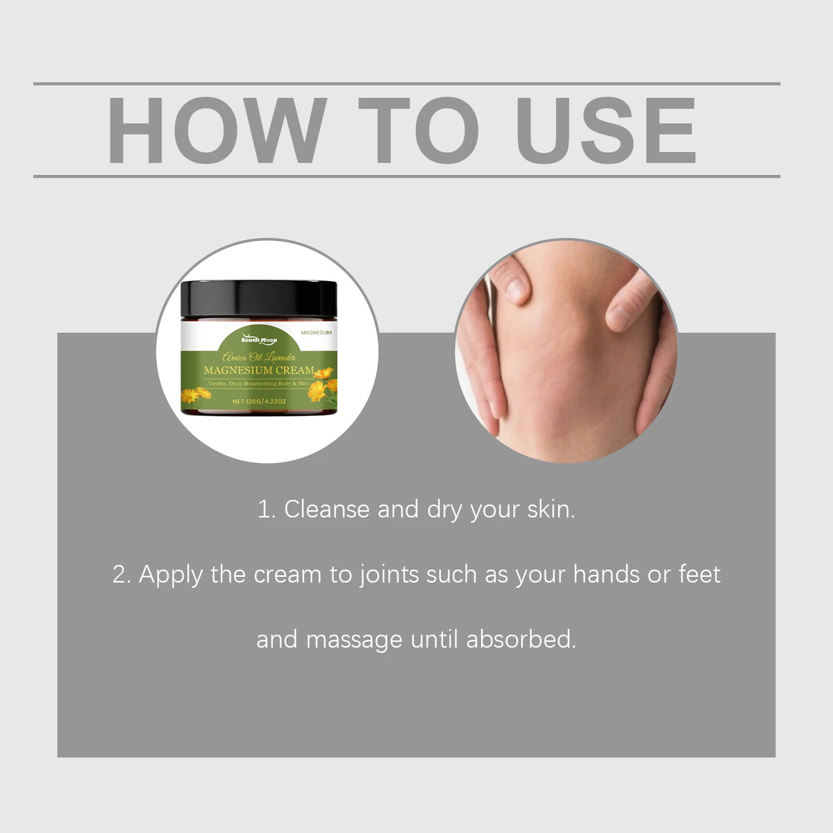 Magnesium Joint Relief Cream for Daily Muscle and Joint Comfort