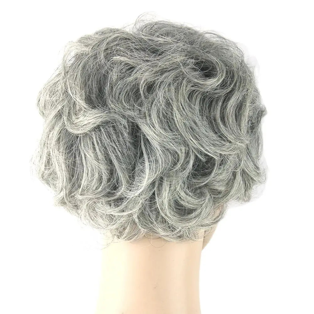 Short Curly Synthetic Wig for Women