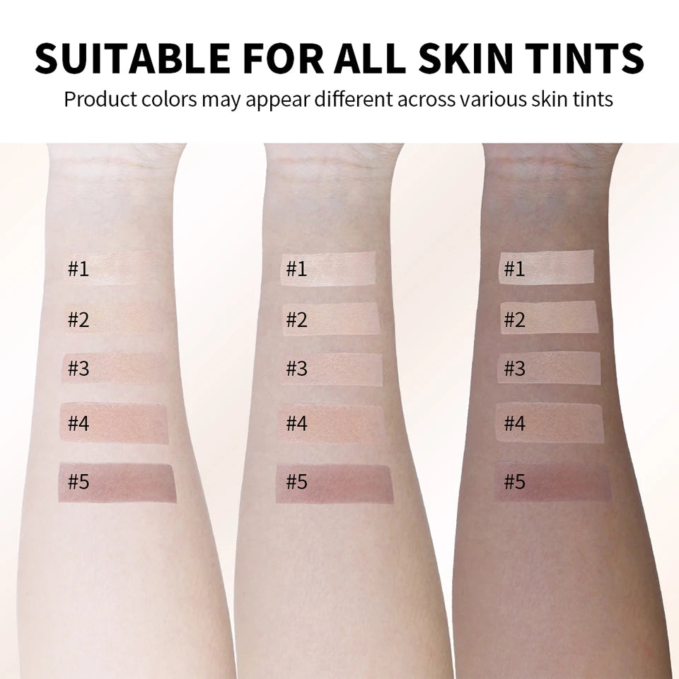 Color-Changing Foundation Stick with Built-in Blending Brush - 12