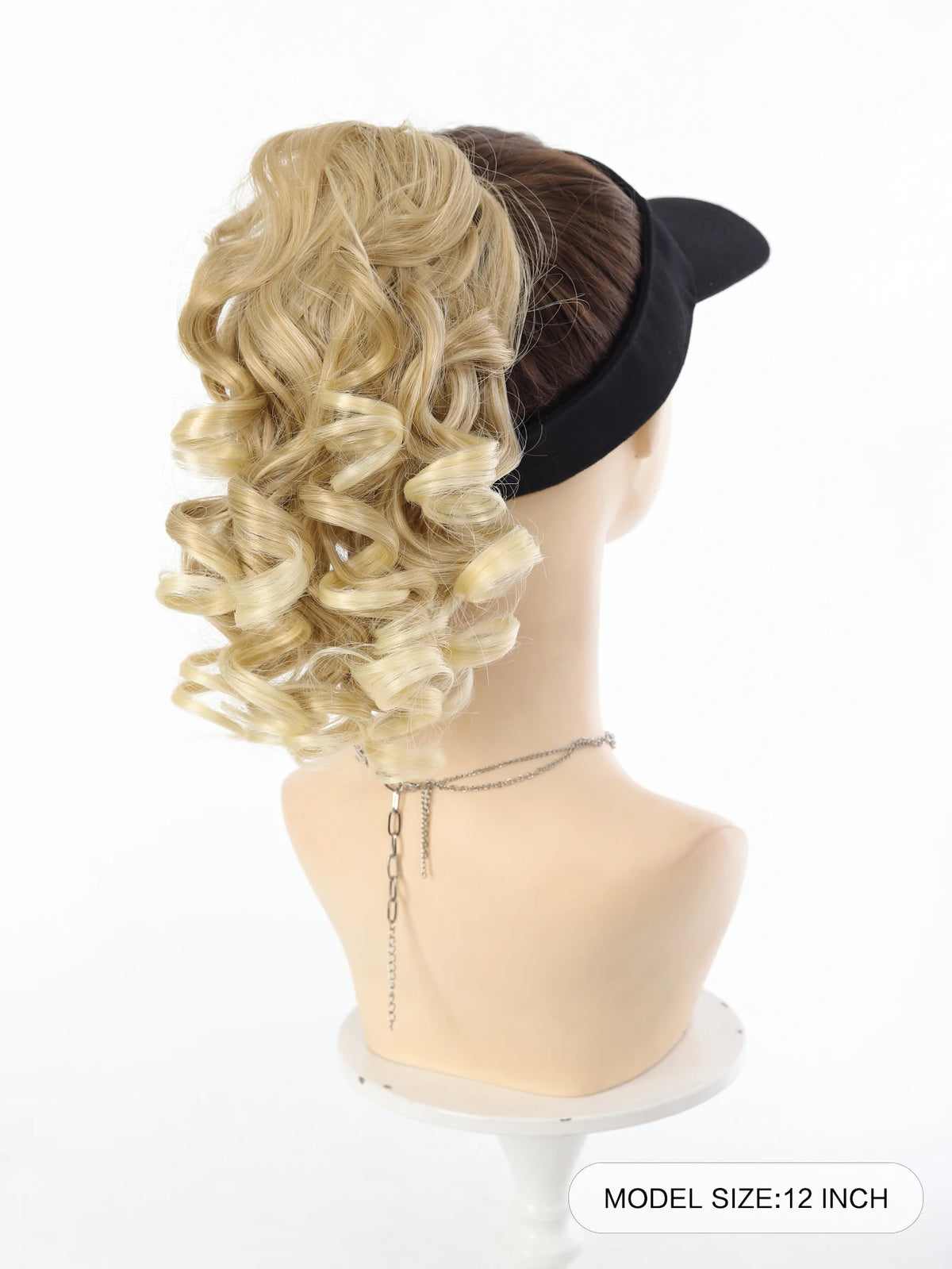 12-Inch Curly Claw Clip Ponytail Extension