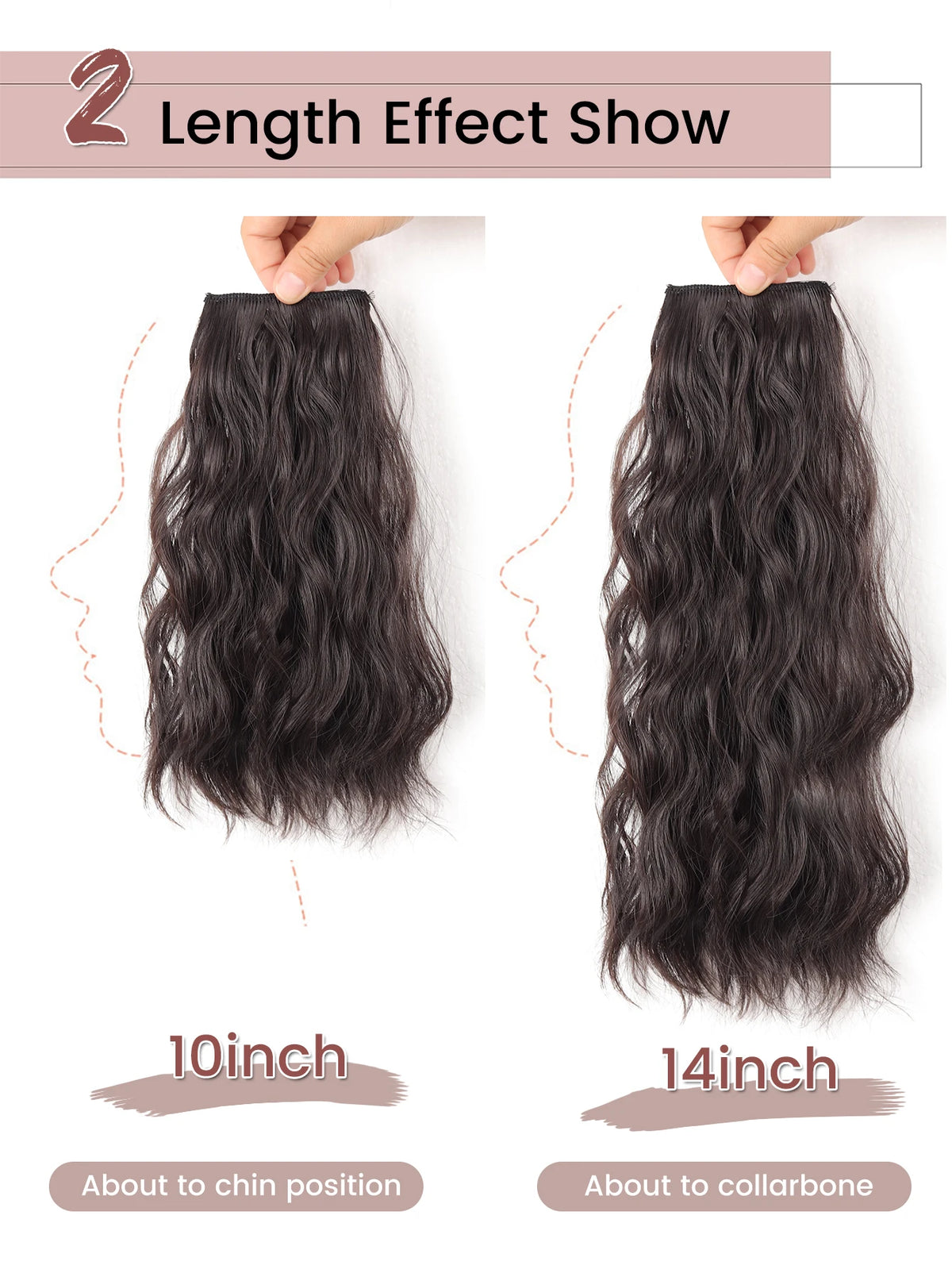 Volumizing Clip-In Hair Extensions for Instant Fuller Hair