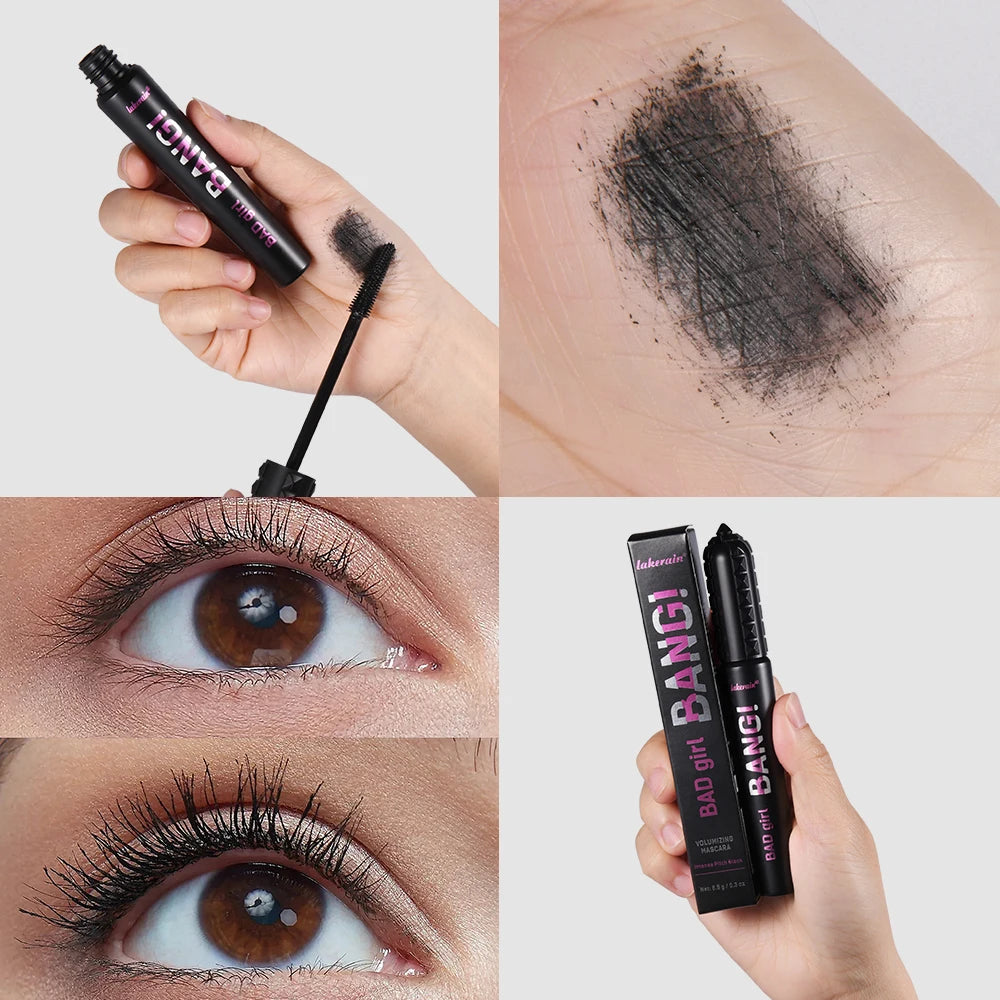 Waterproof Volumizing and Lengthening Mascara for Dramatic Eyelashes