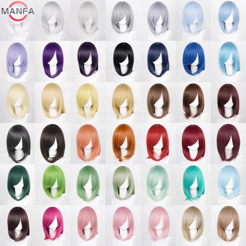 40cm Heat Resistant Anime Cosplay Wig - 1