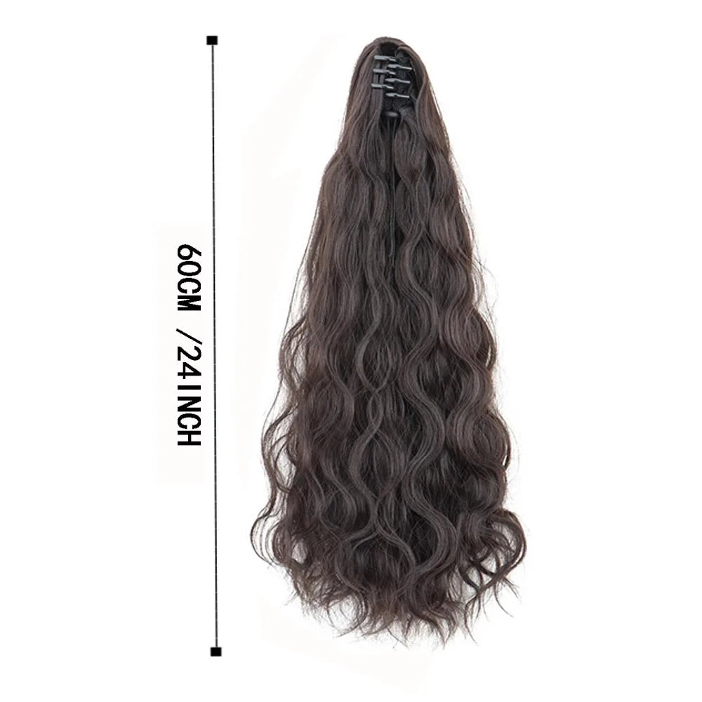 Wavy Claw Clip Ponytail Hair Extension