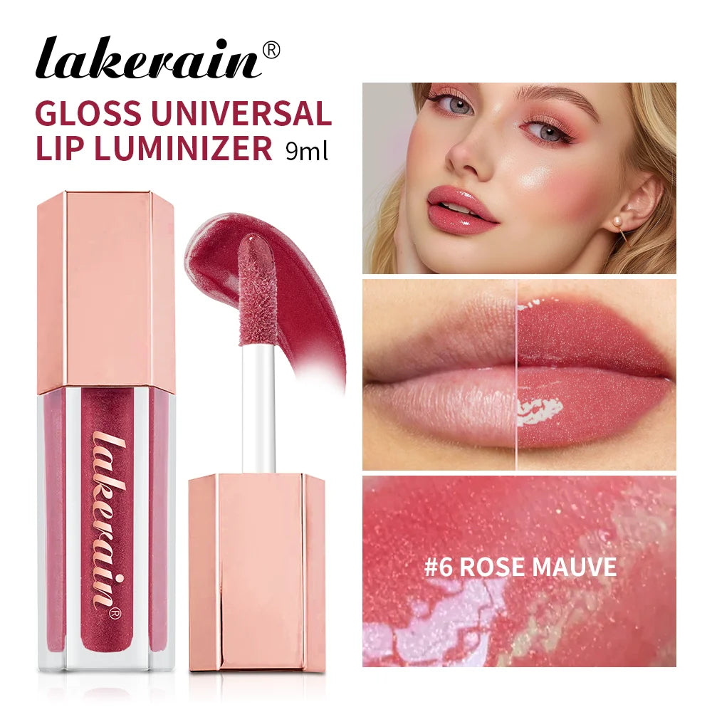 Hydrating Liquid Lip Gloss with Shimmer for Plump and Moisturized Lips - 1