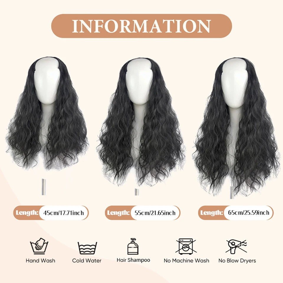 Wavy Clip-In Hair Extensions for Voluminous Styles