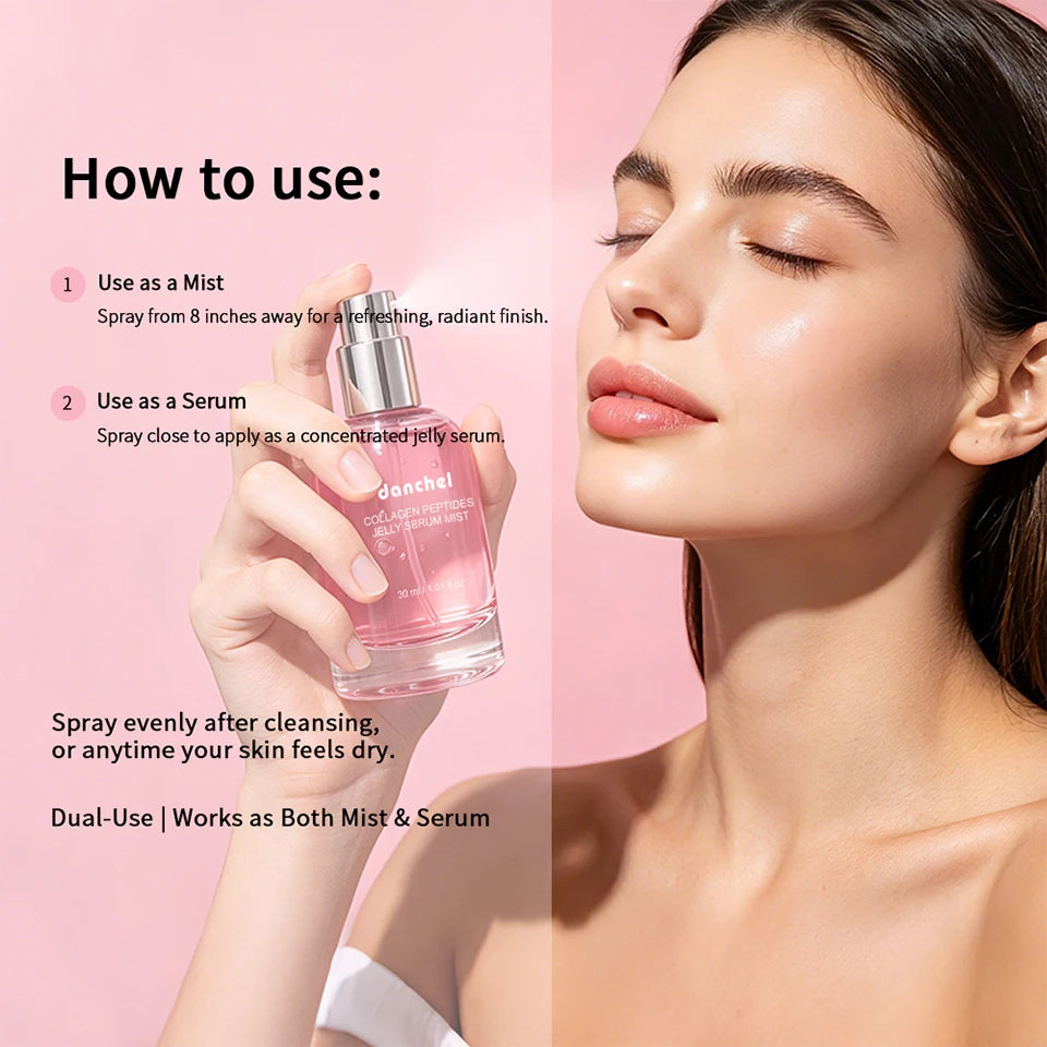 Collagen Peptides Jelly Serum Mist for Deep Hydration and Radiant Skin - 15