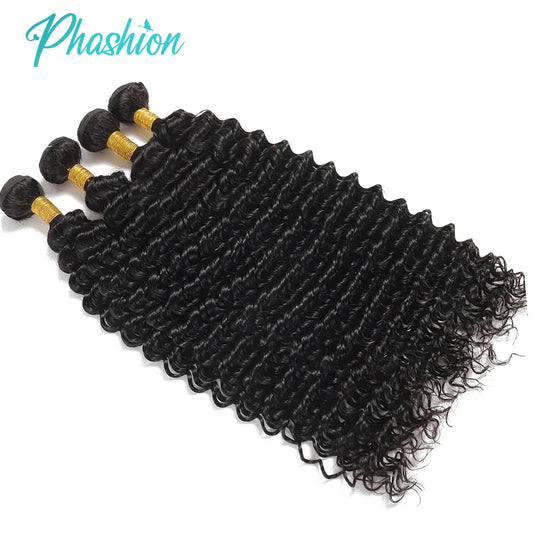 Deep Wave Brazilian Human Hair Bundles