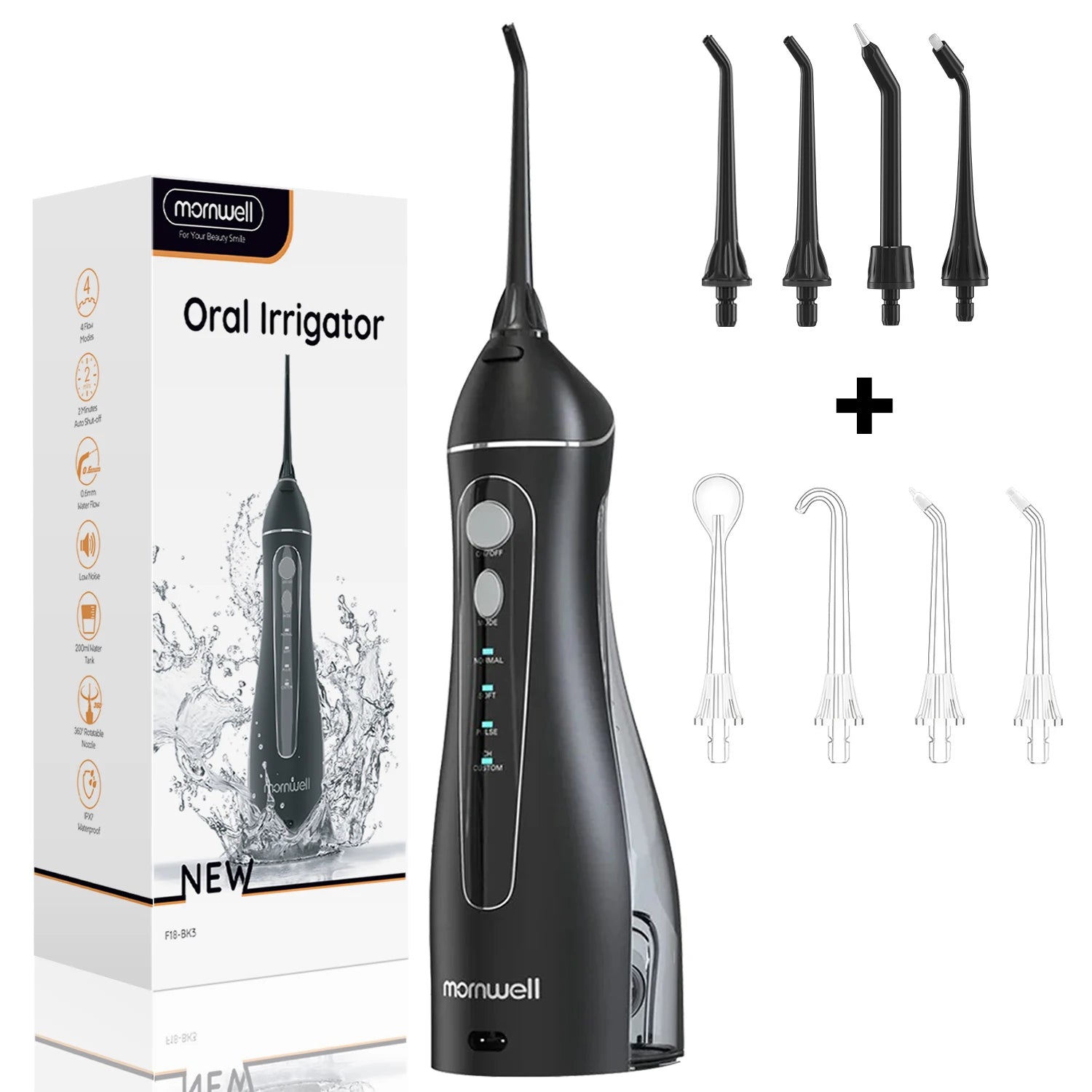 Portable Electric Water Flosser for Teeth Cleaning and Gum Health - 12
