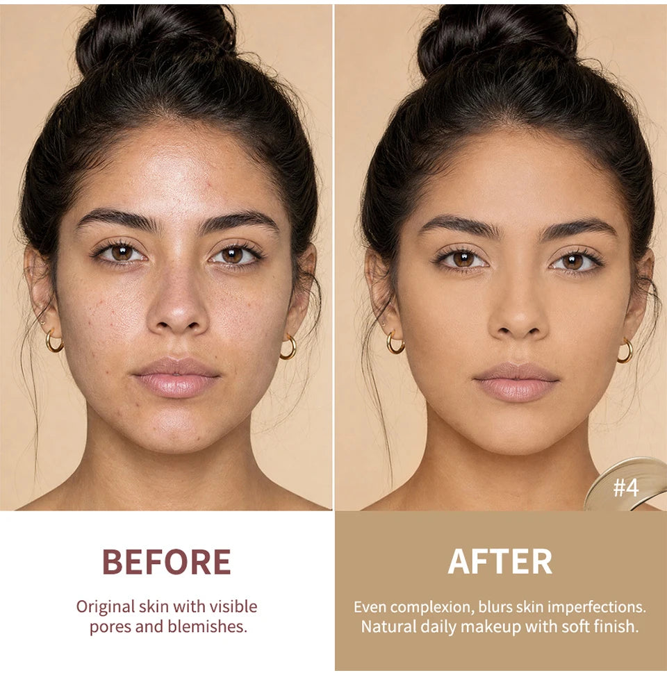 Waterproof Matte Liquid Foundation for Flawless Long-Lasting Natural Coverage