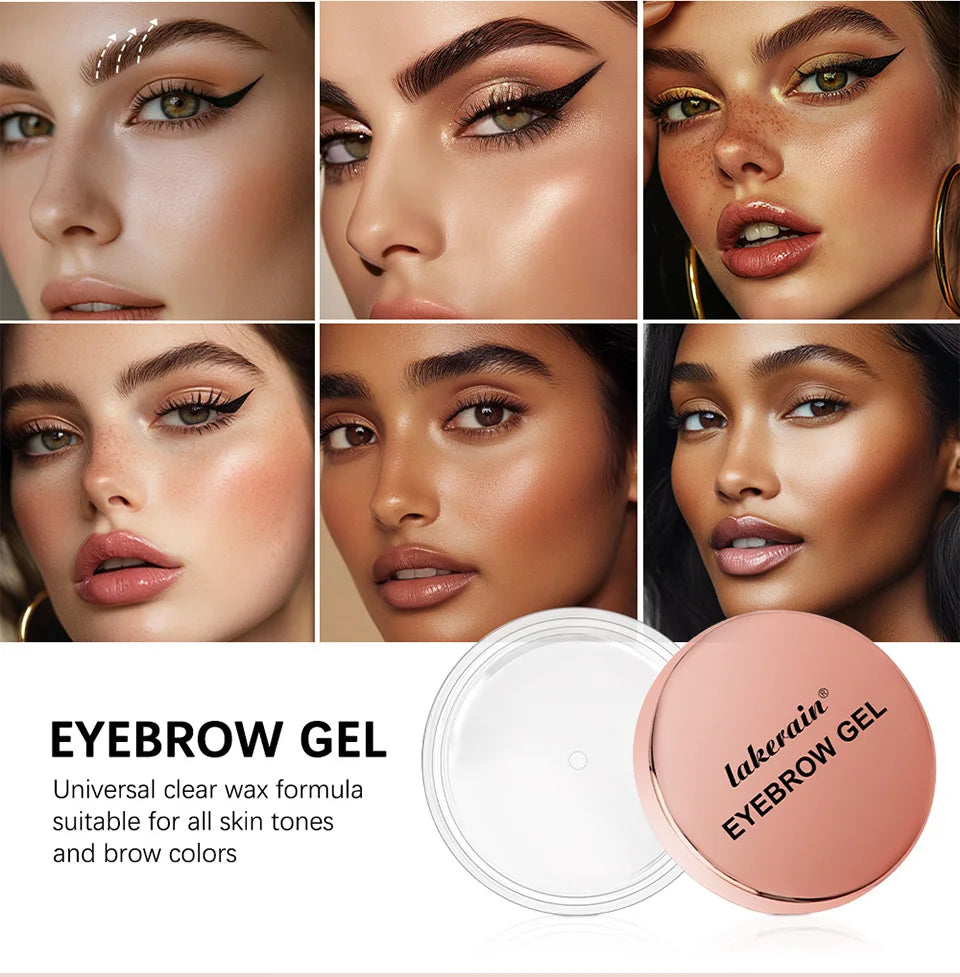 Waterproof Sculpting Brow Styling Gel for Natural Long-Lasting Brows