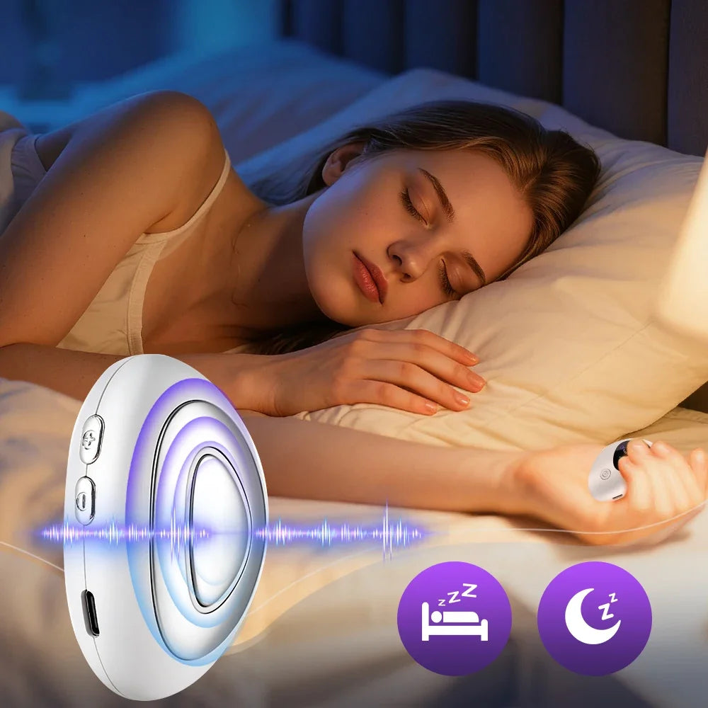Microcurrent Handheld Sleep Aid Device for Insomnia and Anxiety Relief
