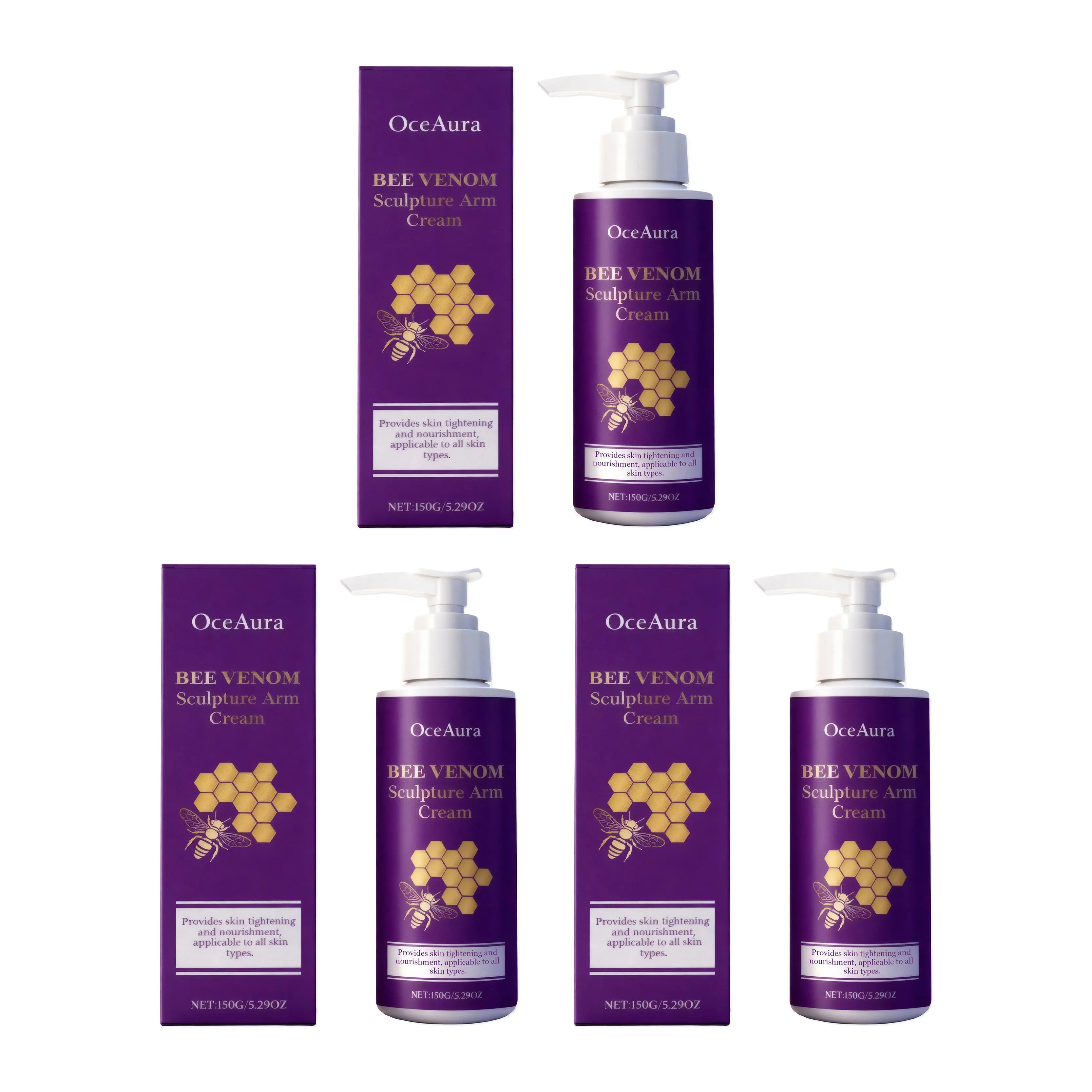 Bee Venom Sculpting and Firming Arm Cream for Sagging Skin - 15