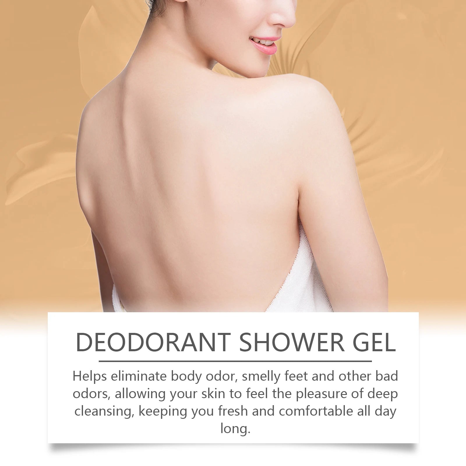 Persimmon Exfoliating Body Wash for Natural Odor Removal and Oil Control - 9