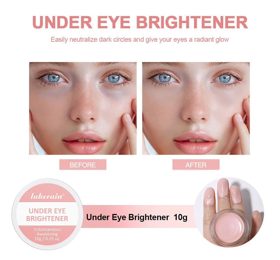 Hydrating Under Eye Brightener Concealer for Radiant Dark Circle Correction - 8