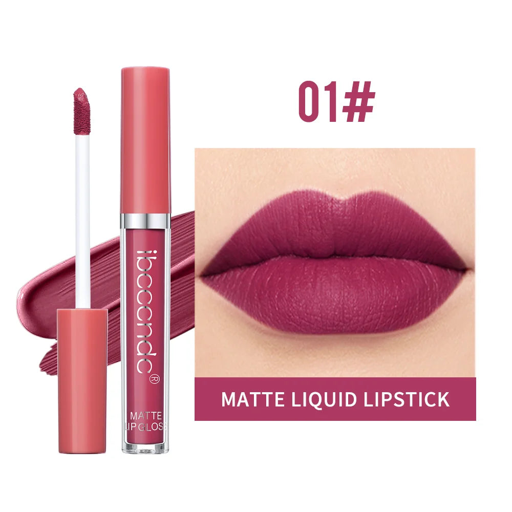 Waterproof Matte Liquid Lipstick for Long Lasting All Day Wear - 23