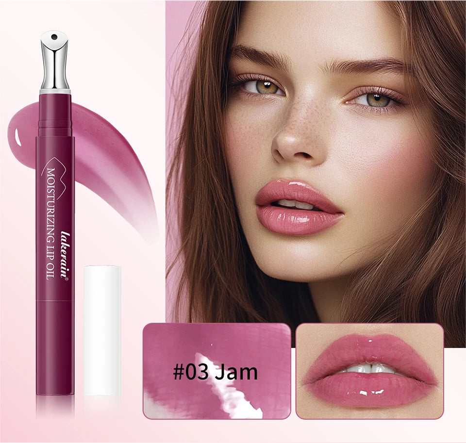 Moisturizing Lip Oil Serum for Hydrated Smooth and Plump Lips